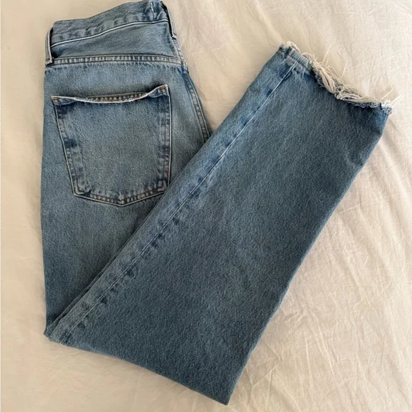 Agolde 90s Mid Rise Straight Jeans 26 - Picture 10 of 10